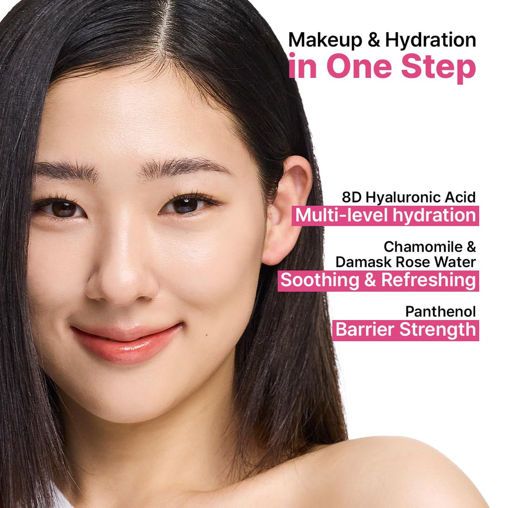 CLIO Kill Cover Mesh Glow Essential Cushion Foundation, Buildable Ultra-Fit Coverage with Glow Finish, Long-Lasting Hydration, Flawless Natural Cover for Radiant Skin, Korean Foundation (19C LIGHT)